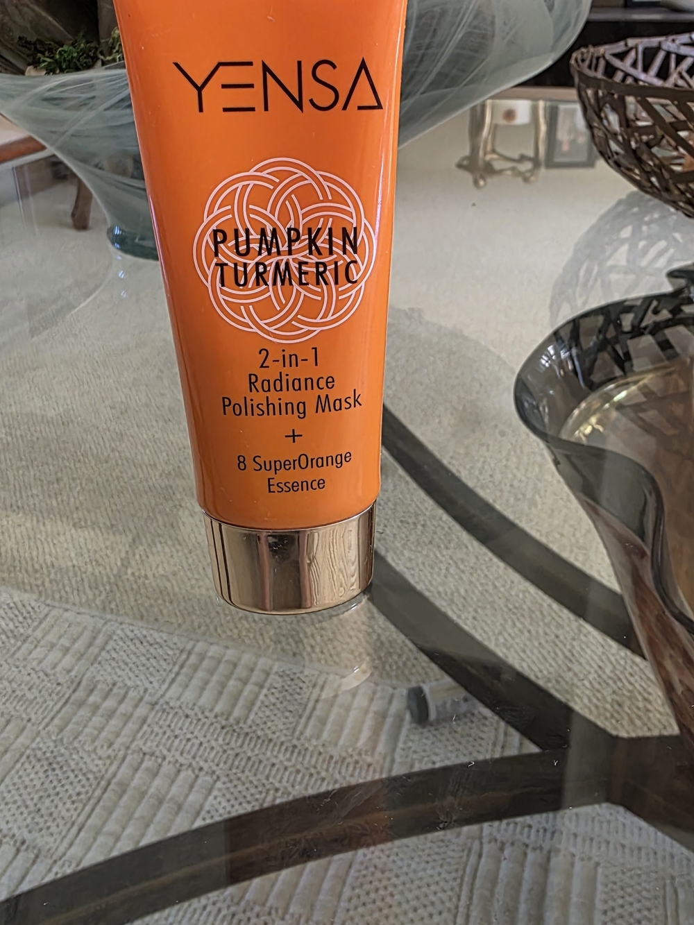 YENSA Pumpkin Turmeric 2-in-1 Radiance Polishing Mask - Sealed